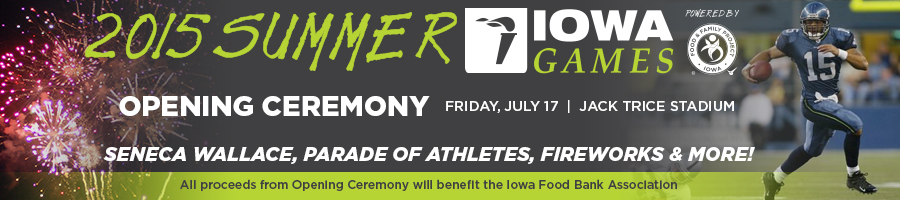 2015 Summer Iowa Games Opening Ceremony Tickets
