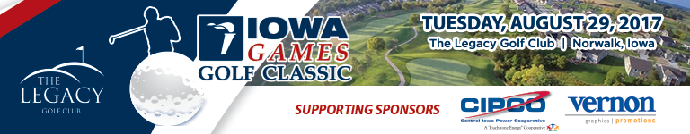 2017 Iowa Games Golf Classic