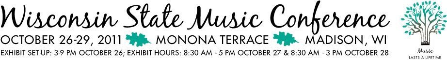 WI State Music Conference Exhibits, Advertising & Sponsorships
